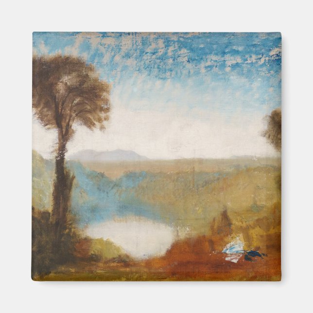 William Turner - Lake Nemi Magnet (Front)