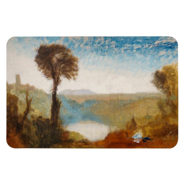 William Turner - Lake Nemi Magnet (Horizontal)