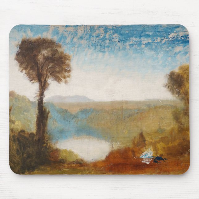 William Turner - Lake Nemi Mouse Mat (Front)
