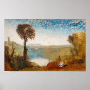 William Turner - Lake Nemi Poster