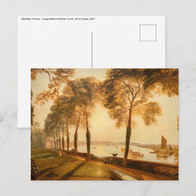 William Turner - Mortlake Terrace Postcard (Front/Back)