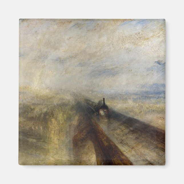 William Turner - Rain, Steam and Speed Magnet (Front)