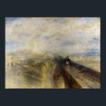 William Turner - Rain, Steam and Speed Poster<br><div class="desc">Rain,  Steam and Speed / The Great Western Railway - Joseph Mallord William Turner,  Oil on canvas,  1844</div>