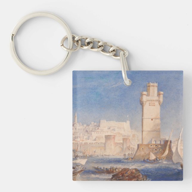 William Turner Rhodes Key Ring (Front)