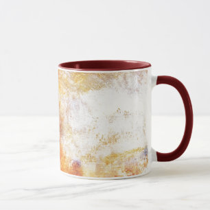 William Turner Sun Setting Over A Lake Painting Mug