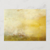 william turner - sunrise with sea monsters