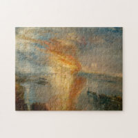 William Turner - The Burning of the Parliament