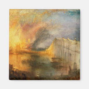 William Turner - The Burning of the Parliament Magnet