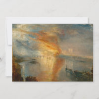 William Turner - The Burning of the Parliament