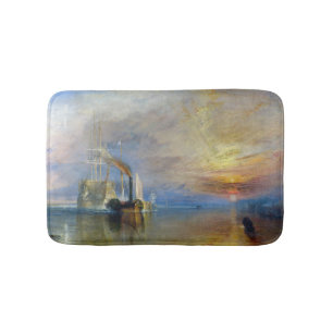 William Turner - The Fighting Temeraire Bath Mat