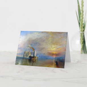 William Turner - The Fighting Temeraire Card