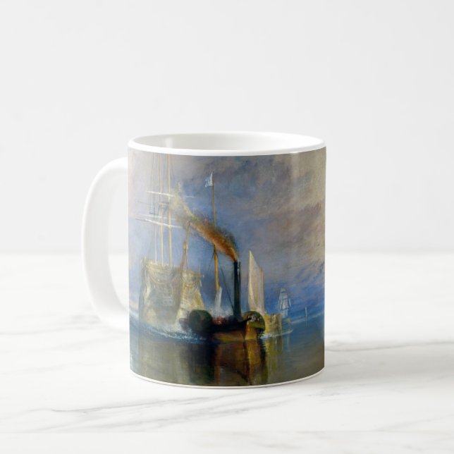 William Turner - The Fighting Temeraire Coffee Mug (Front Left)