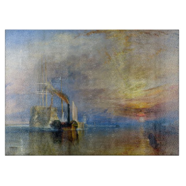 William Turner - The Fighting Temeraire Cutting Board (Front)
