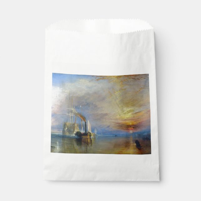 William Turner - The Fighting Temeraire Favour Bags (Front)