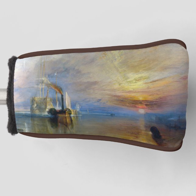 William Turner - The Fighting Temeraire Golf Head Cover (Front)