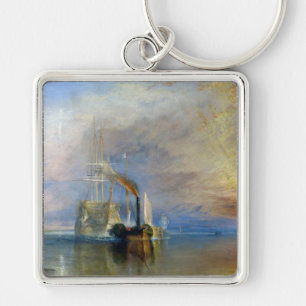 William Turner - The Fighting Temeraire Key Ring