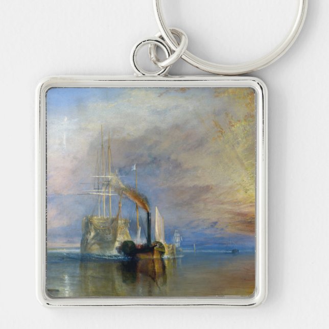 William Turner - The Fighting Temeraire Key Ring (Front)