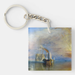 William Turner - The Fighting Temeraire Key Ring