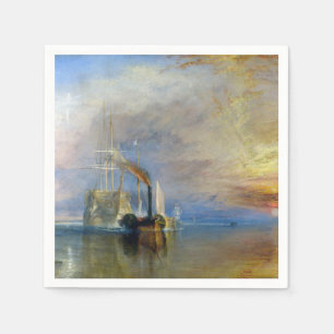 William Turner - The Fighting Temeraire Napkin