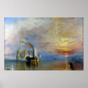 William Turner - The Fighting Temeraire Poster