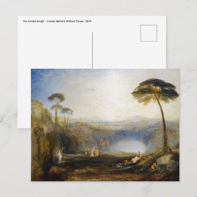 William Turner - The Golden Bough Postcard (Front/Back)