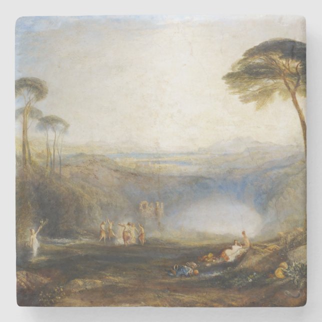William Turner - The Golden Bough Stone Coaster (Front)