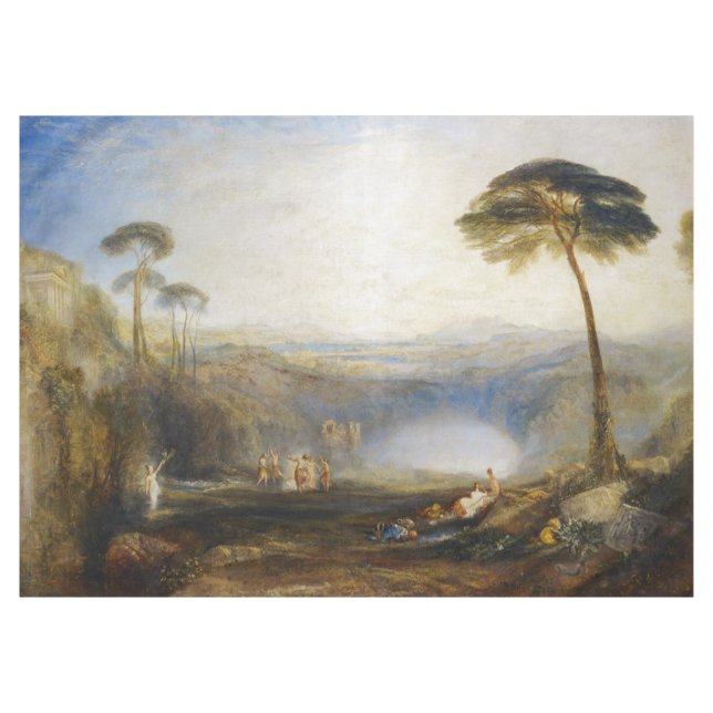 William Turner - The Golden Bough Tablecloth (Front (Horizontal))