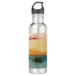 William Turner - The Lagoon near Venice at Sunset 710 Ml Water Bottle