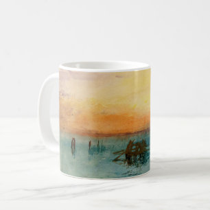 William Turner - The Lagoon near Venice at Sunset Coffee Mug
