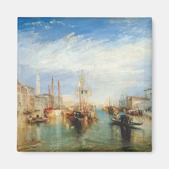 William Turner - Venice Porch Madonna della Salute Magnet (Front)