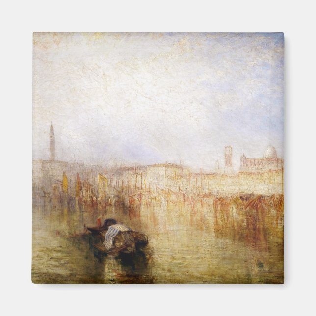 William Turner - Venice Quay, Ducal Palace Magnet (Front)