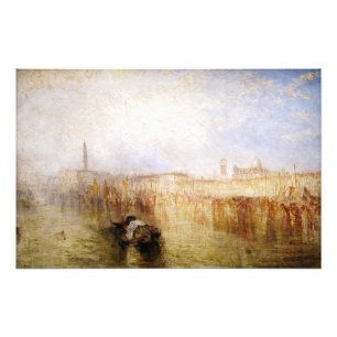 William Turner - Venice Quay, Ducal Palace Photo Print