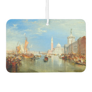 William Turner - Venice, The Dogana & San Giorgio Car Air Freshener