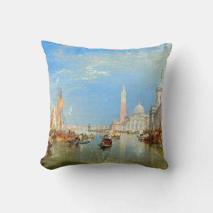 William Turner - Venice, The Dogana & San Giorgio Cushion