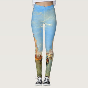 William Turner - Venice, The Dogana & San Giorgio Leggings