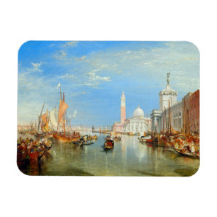 William Turner - Venice, The Dogana & San Giorgio Magnet