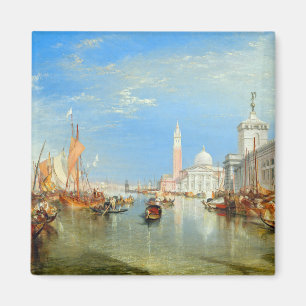 William Turner - Venice, The Dogana & San Giorgio Magnet