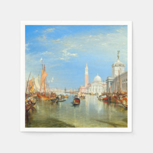 William Turner - Venice, The Dogana & San Giorgio Napkin