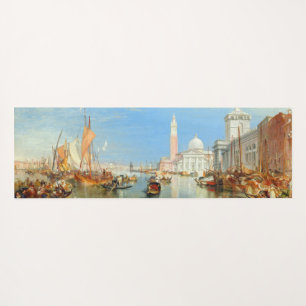 William Turner - Venice, The Dogana & San Giorgio Yoga Mat