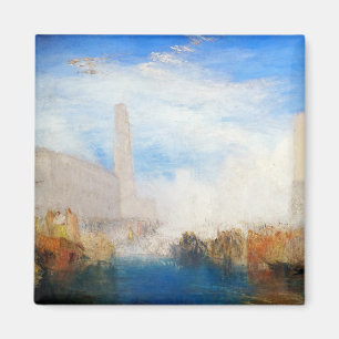 William Turner - Venice, the Piazzetta Magnet