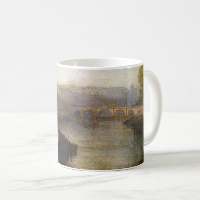 William Turner - View of Richmond Hill and Bridge Coffee Mug (Front Right)