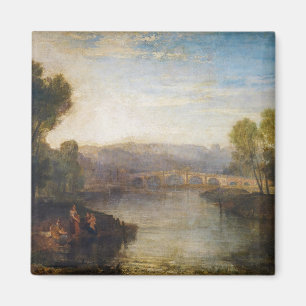 William Turner - View of Richmond Hill and Bridge Magnet