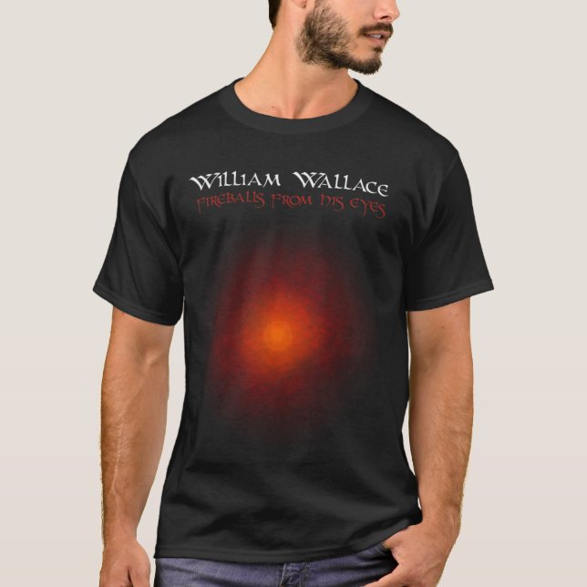William Wallace Fireballs and Lightning T-Shirt (Front)
