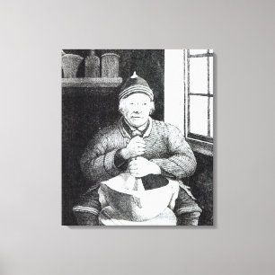 William Wilson, commonly called Mortar Willie Canvas Print