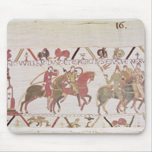 William's army going to Mont Saint-Michel Mouse Mat