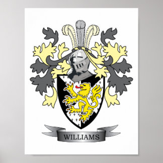Williams Coat of Arms Poster