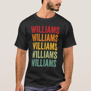 Williams County Ohio Rainbow Text Design T-Shirt