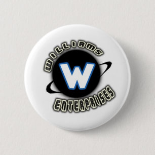 Williams Enterprises logo 6 Cm Round Badge