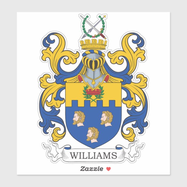 Williams Family Crest (Sheet)