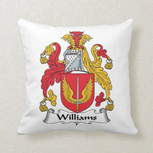 Williams Family Crest Cushion